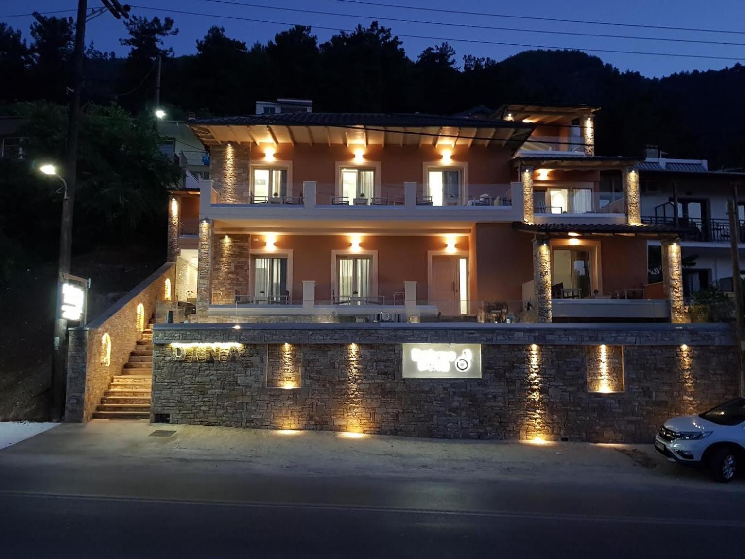 Deluxe Dina Apartment Скала Потамияс Екстериор снимка